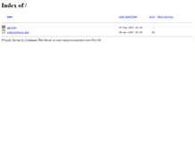 Tablet Screenshot of mail.newprocontainers.com